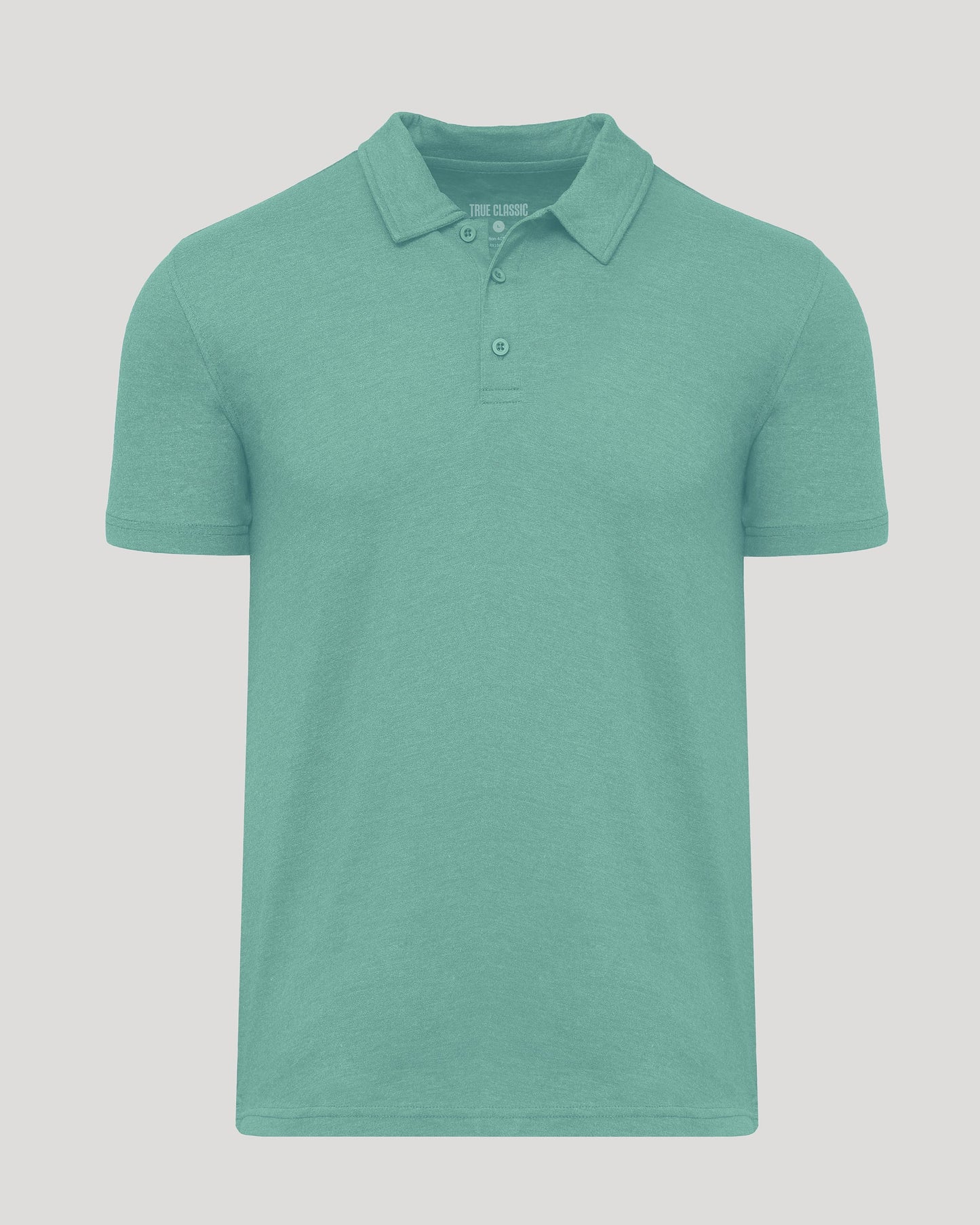 Light Heather Greenery Classic Polo