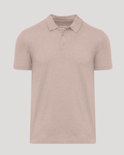 Light Heather Slate Mauve Classic Polo