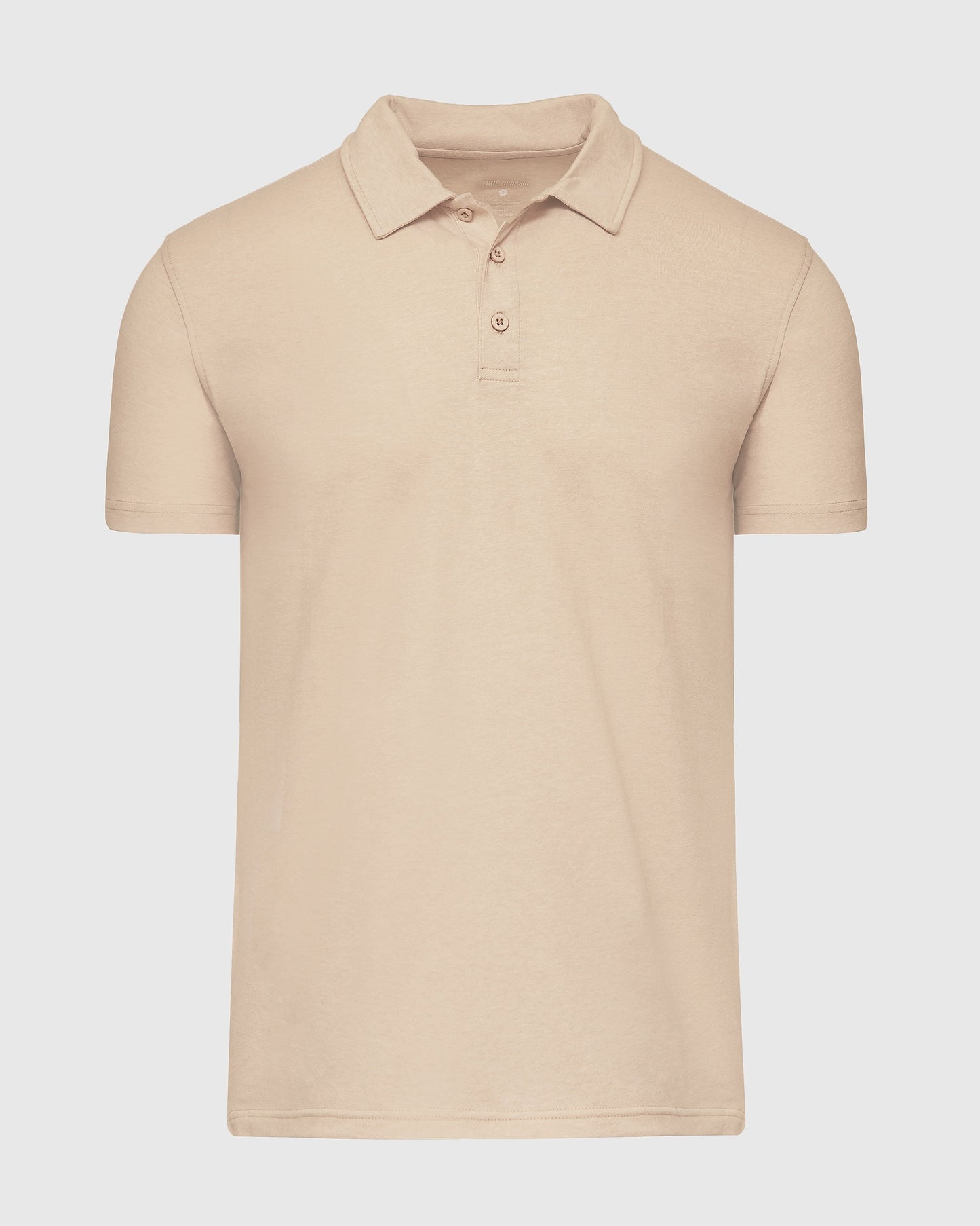 Light Camel Cream Heather Classic Polo
