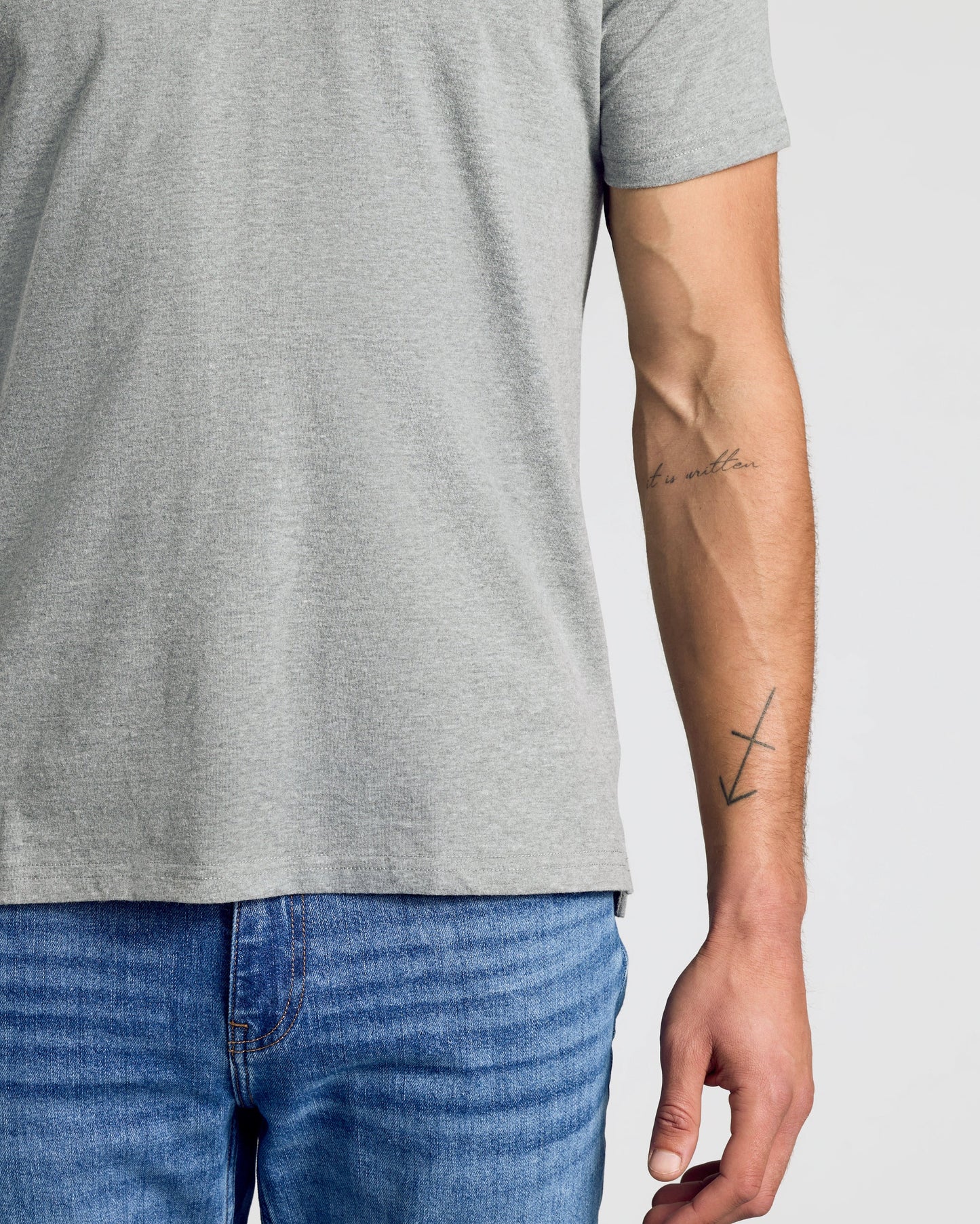 Heather Gray Classic Polo