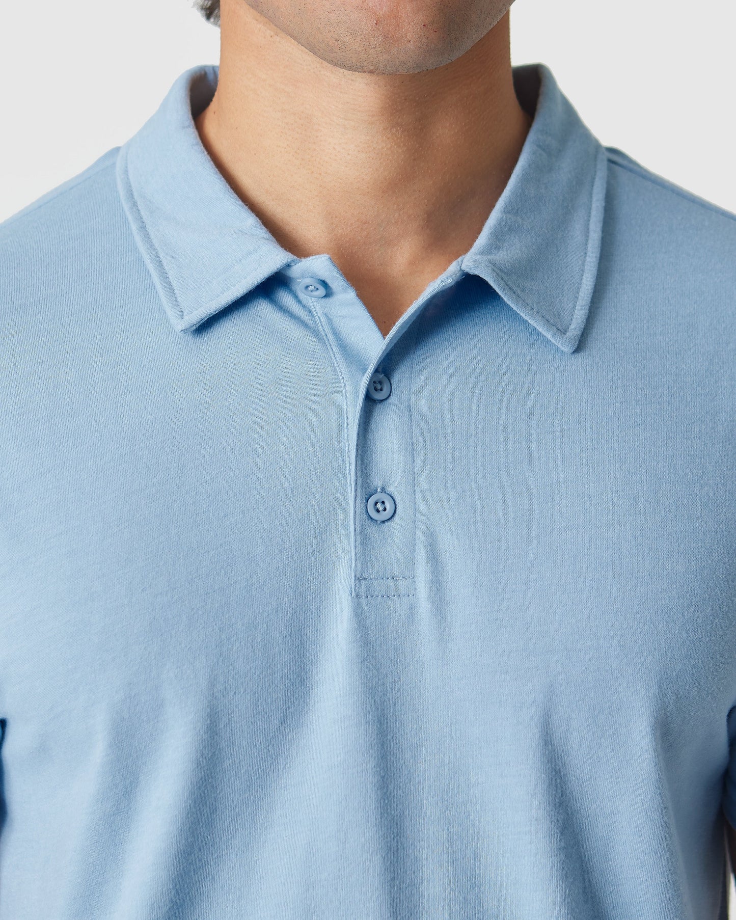 Sky Blue Heather Classic Polo