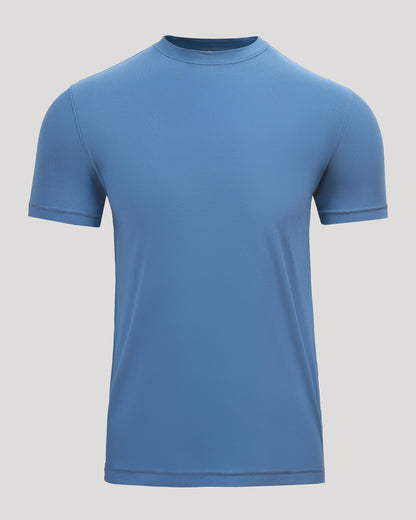 Azul Active Crew Neck Tee
