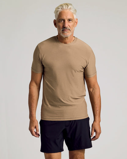 Driftwood Active Crew Neck Tee