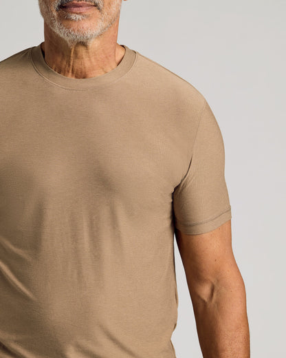 Driftwood Active Crew Neck Tee