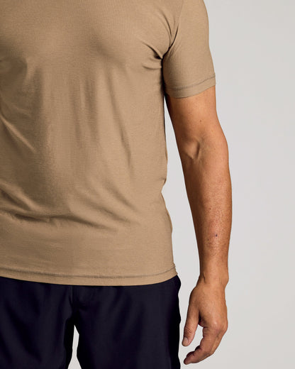 Driftwood Active Crew Neck Tee