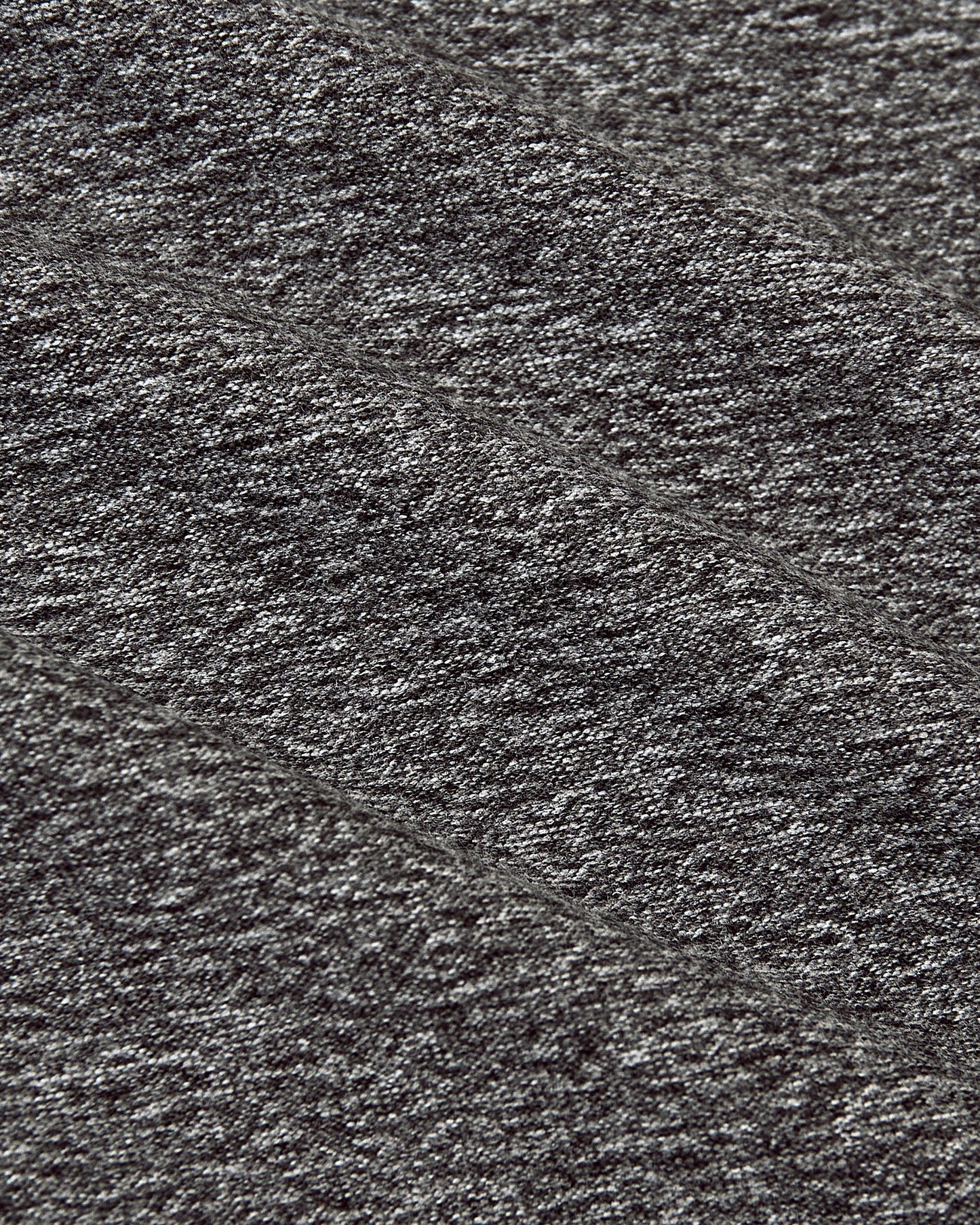 Heather Cocoa Active Crew Neck Tee