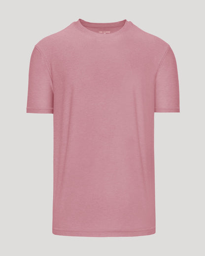 Quartz Rose Active Crew Neck Tee