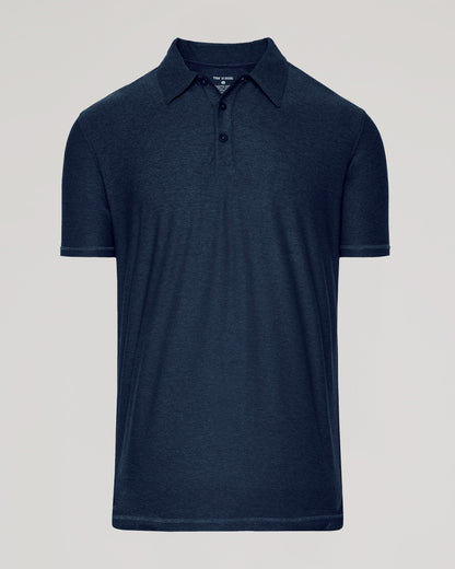 Dark Heather Fiord Active Polo 2.0