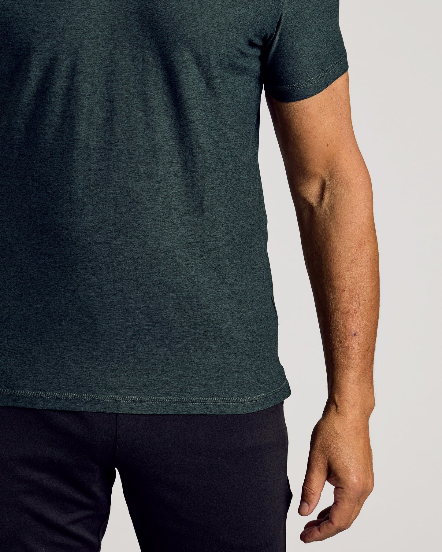 Dark Heather Forest Active Polo 2.0