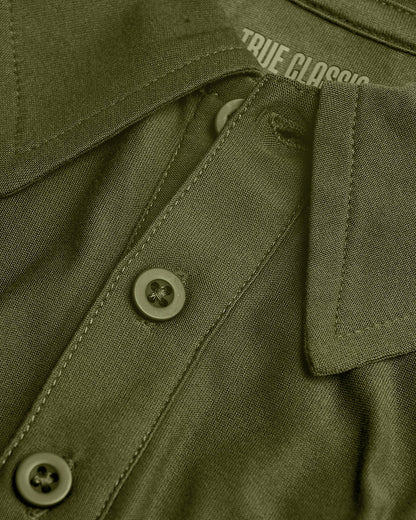 Military Green Active Polo 2.0