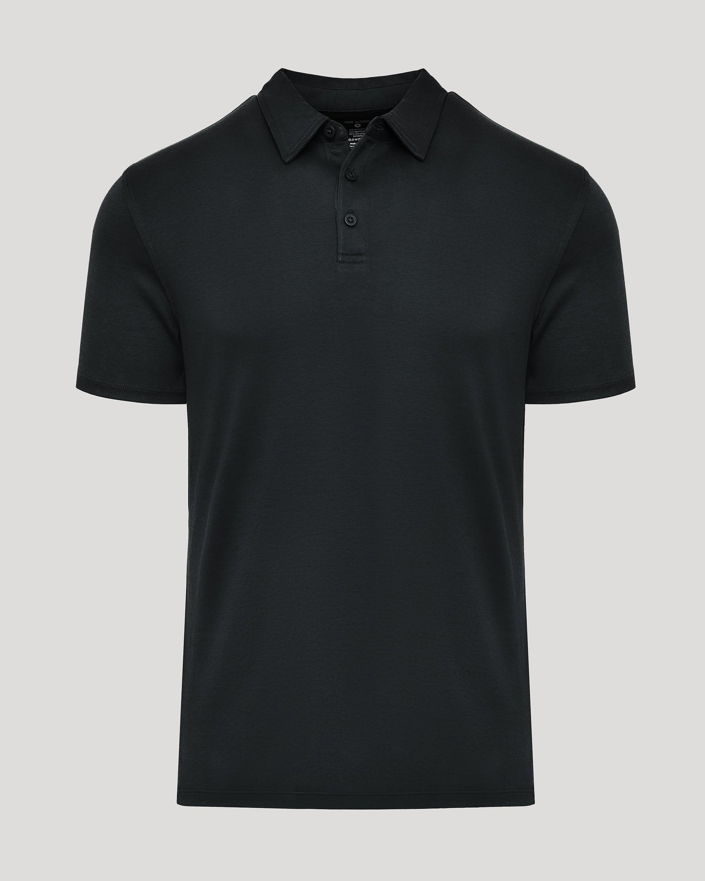 Black Premium Pima Polo