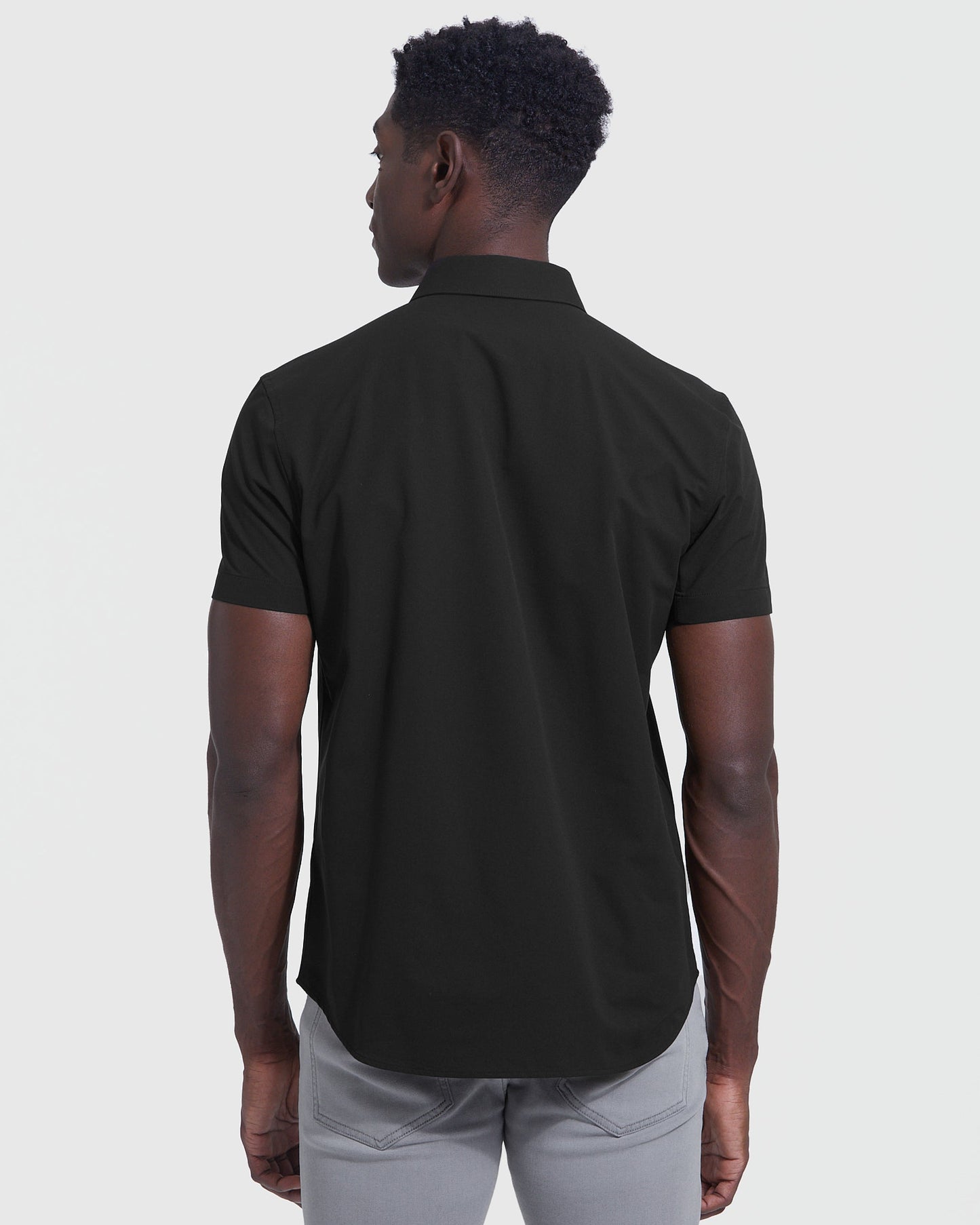 Black Short Sleeve Commuter Shirt 3-Pack
