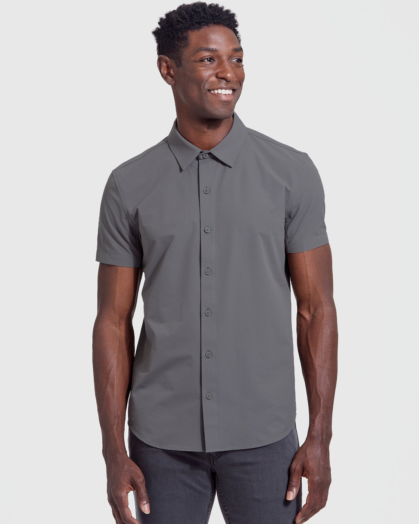 Black & Carbon Commuter Short Sleeve Shirt 2-Pack