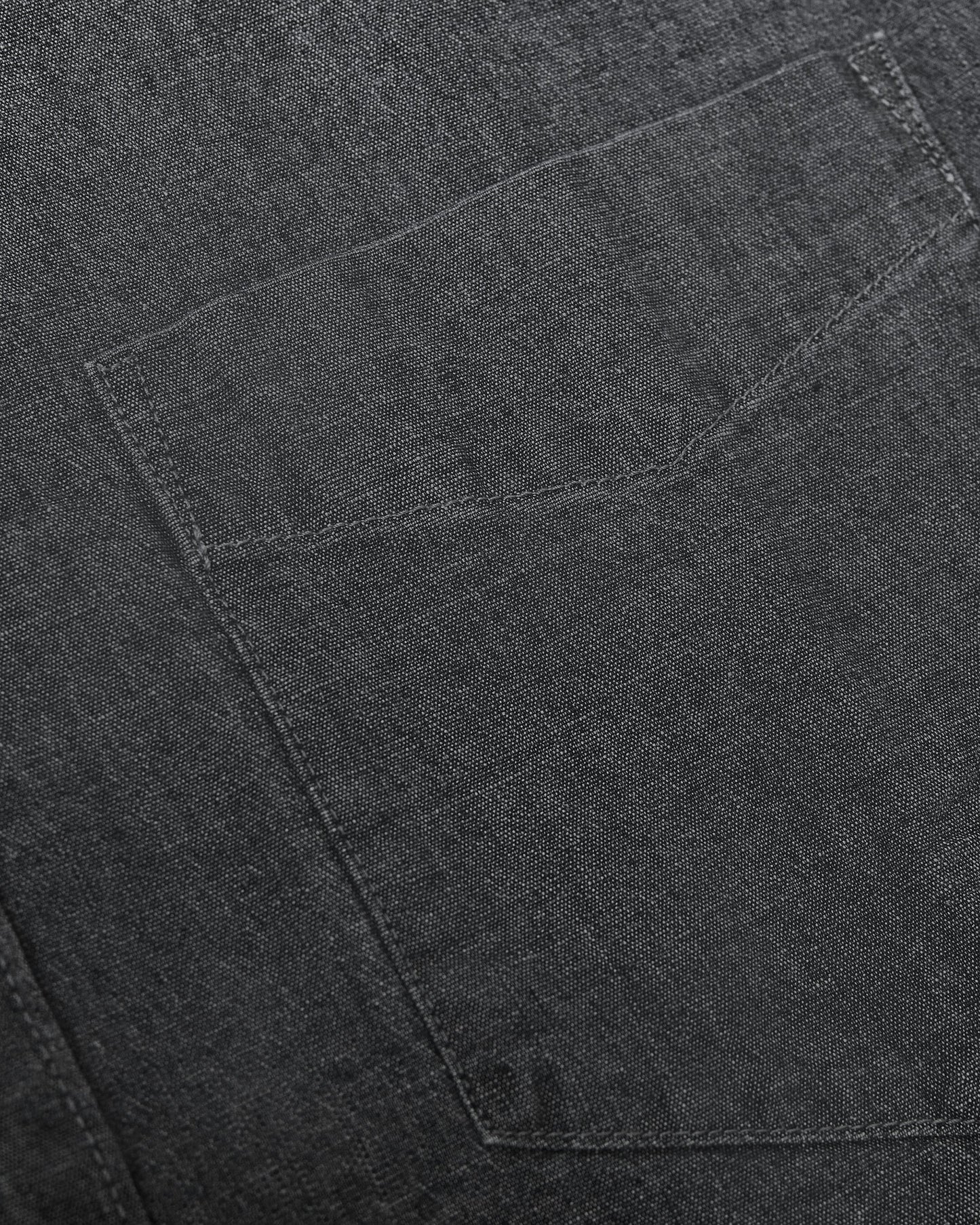 Black Wash & Medium Indigo Wash Short Sleeve Stretch Chambray Shirt 2-Pack