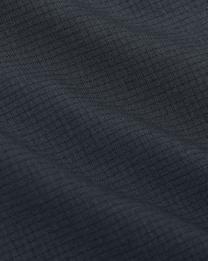 Heather Navy Short Sleeve Ripstop Commuter Shirt