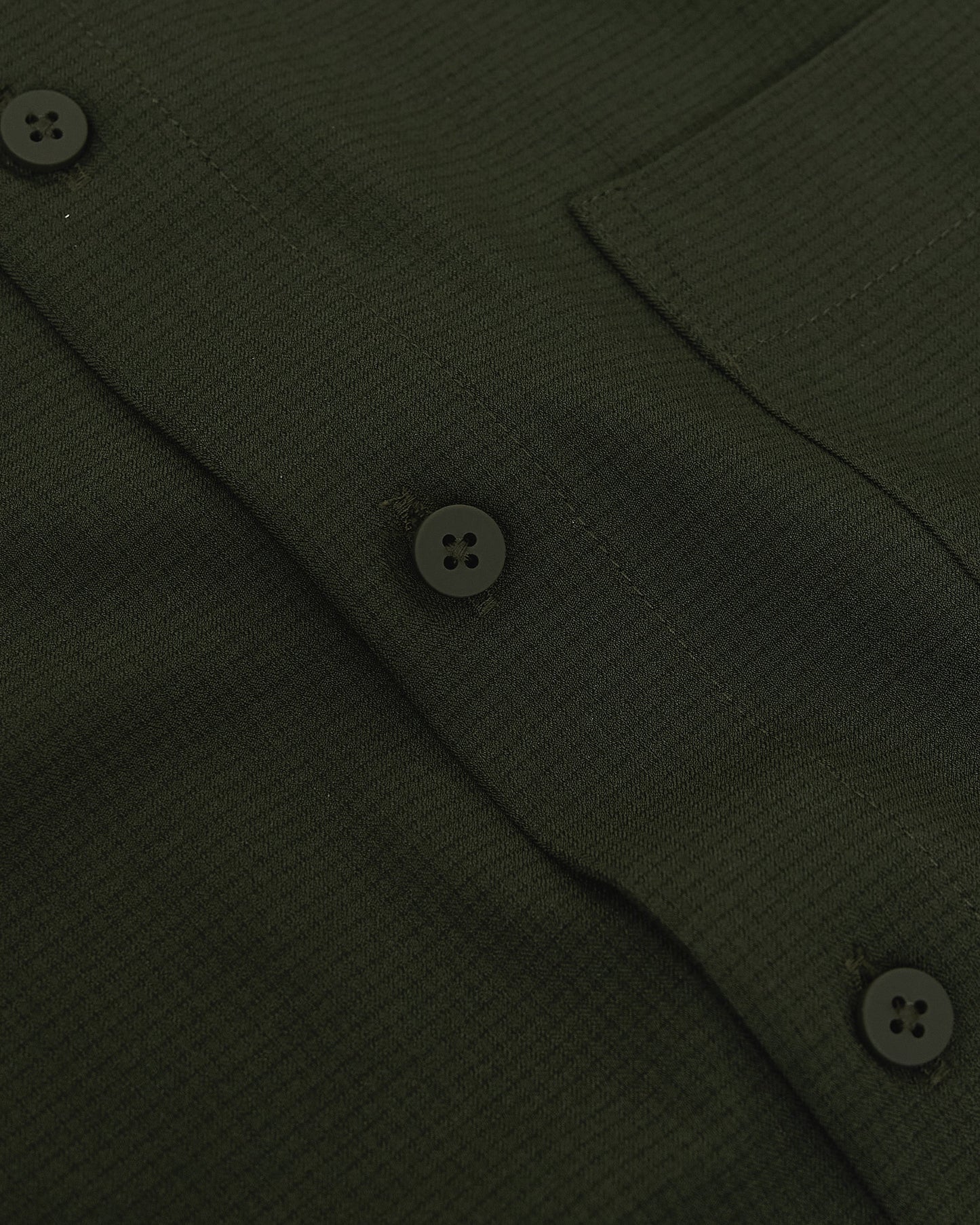 Olive Short Sleeve Ripstop Commuter Shirt