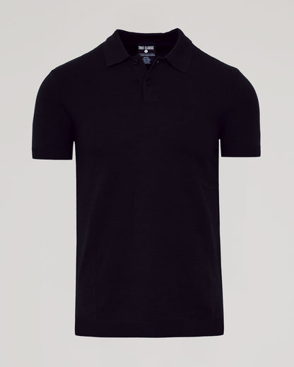 Black Dressy Polo