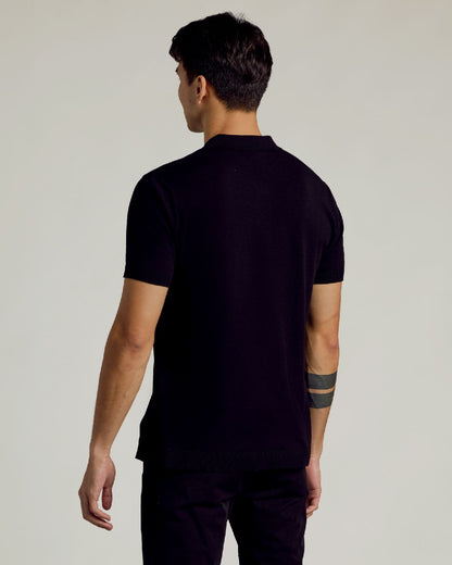 Black Dressy Polo 6-Pack