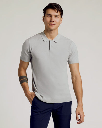 Neutral Navy Dressy Polo 6-Pack