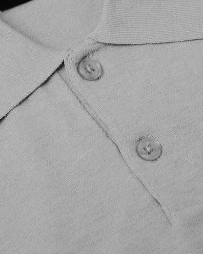 Heather Gray Dressy Polo