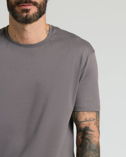 Carbon Premium Pima Crew Neck