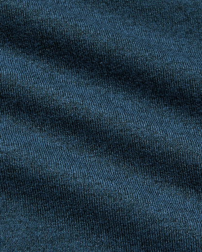 Dark Heather Navy Short Sleeve Comfort Knit Shirt