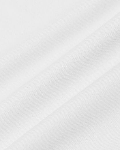 White Short Sleeve Comfort Knit Shirt