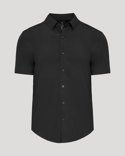 Black Performance Dress Shirt
