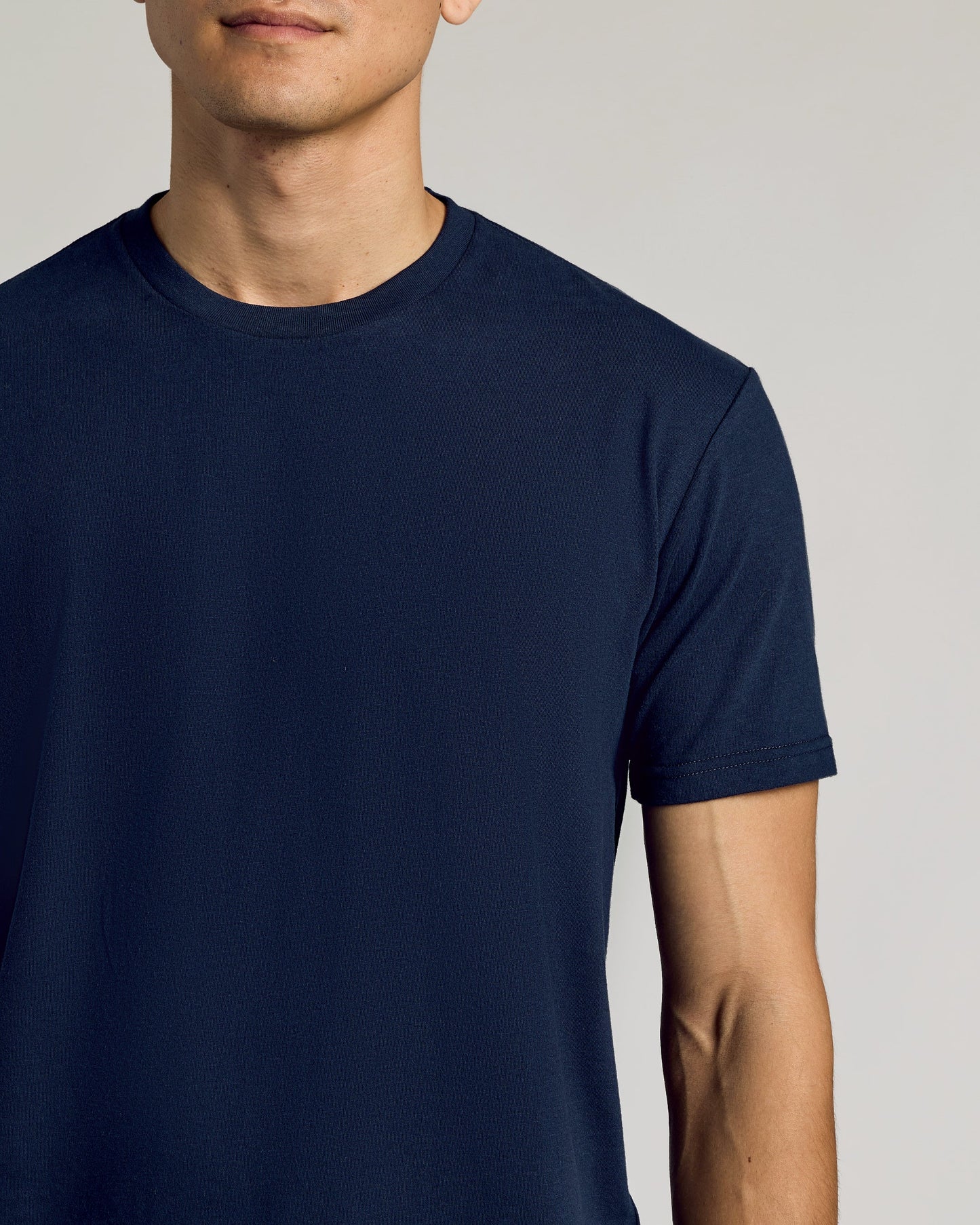 Wardrobe Curved Hem Classic Crew Neck 10-Pack