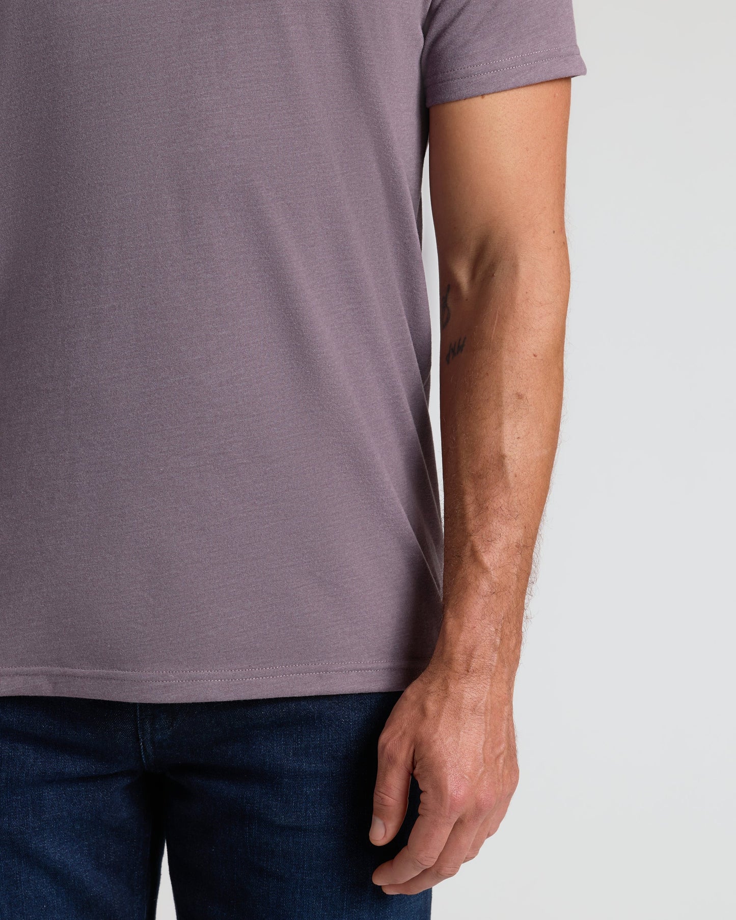 Dark Heather Amethyst Classic V-Neck