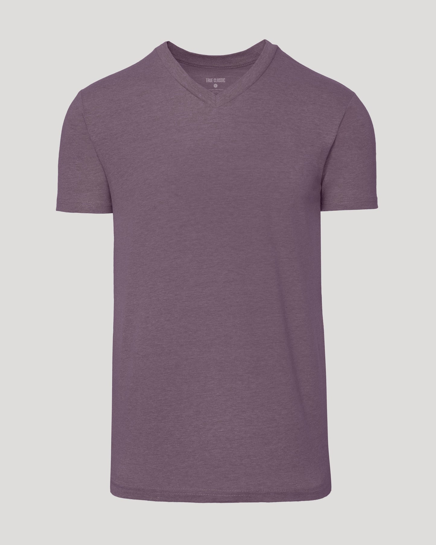 Dark Heather Amethyst Classic V-Neck