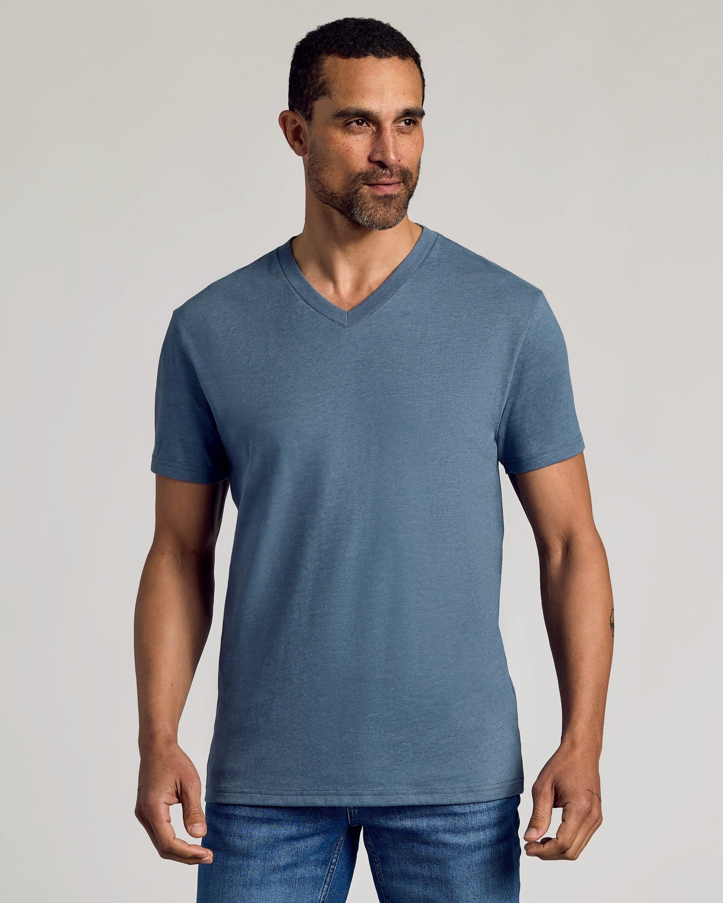 Dark Heather Tempest Classic V-Neck