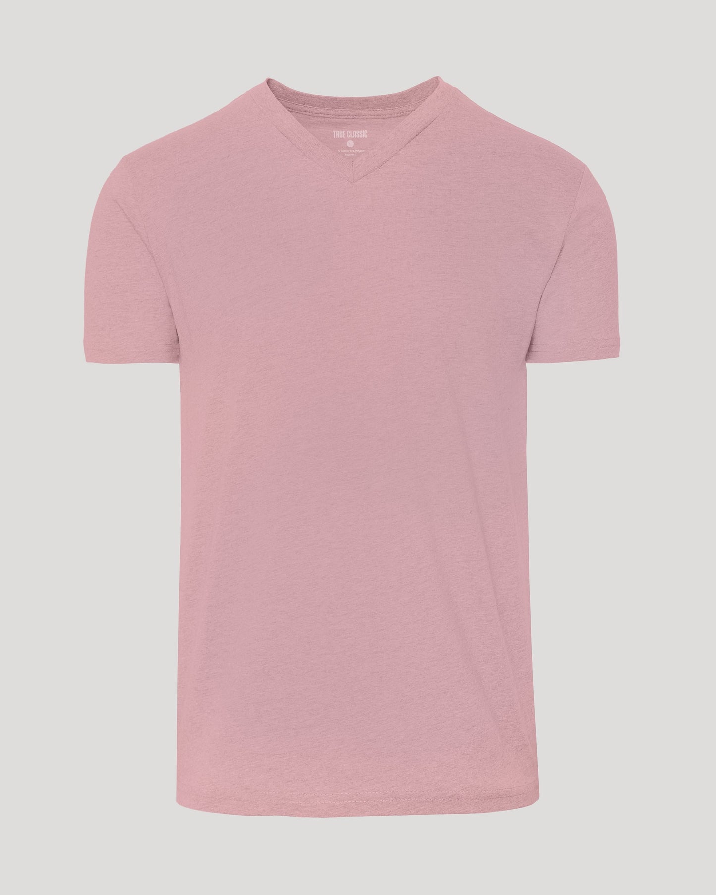 Light Heather Boysenberry Classic V-Neck