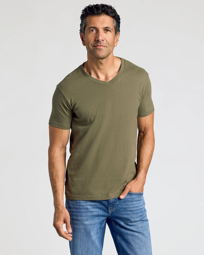 Timeless Short Sleeve V-Neck 6-Pack