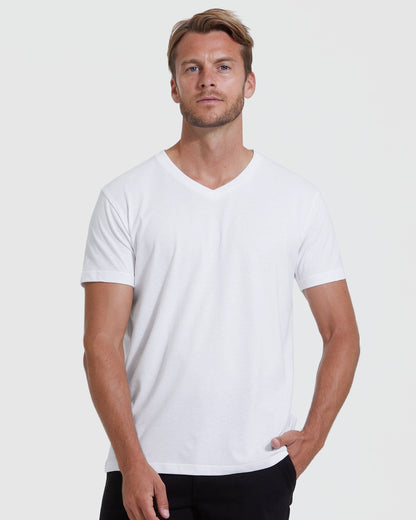 White Classic V-Neck 6-Pack