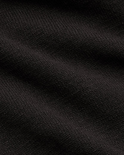 Black Dressy V-Neck Sweater