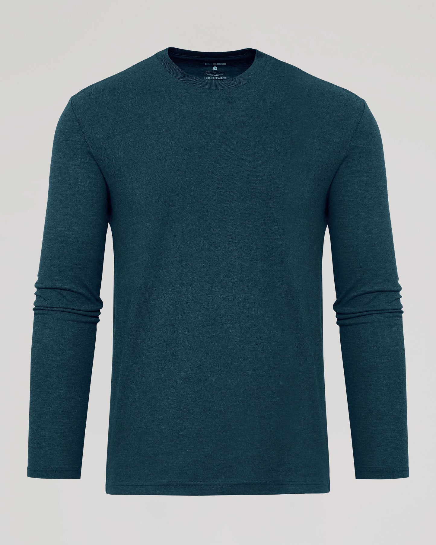 Dark Heather Seafarer Classic Long Sleeve Crew Neck