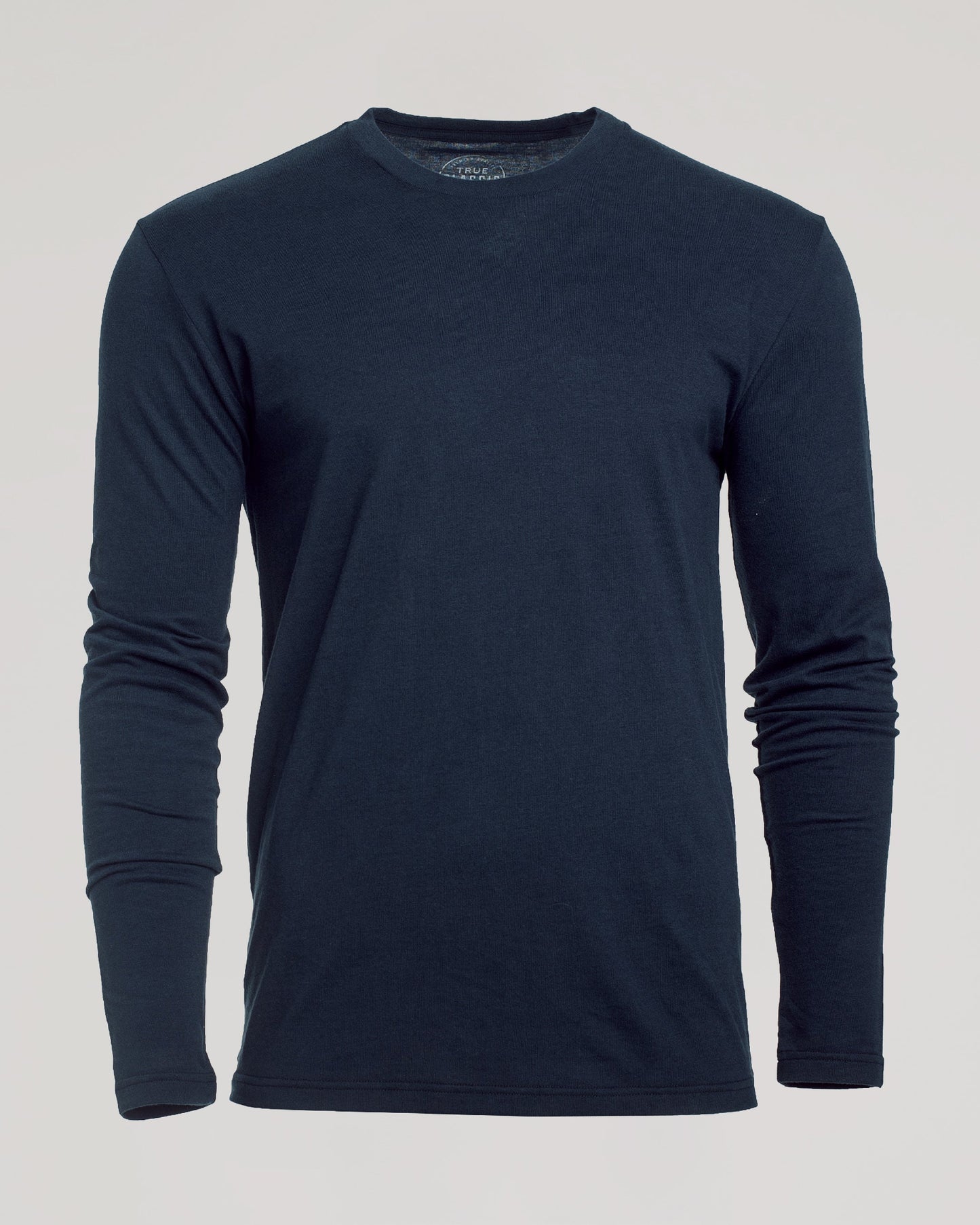 Navy Classic Long Sleeve Crew Neck