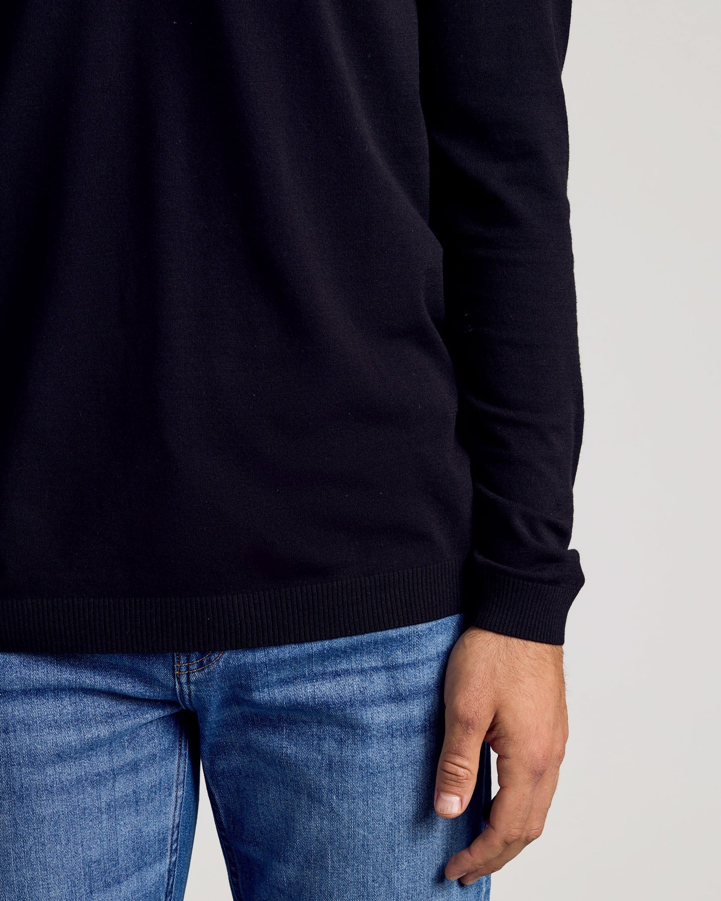 Black Crew Neck Sweater 2-Pack