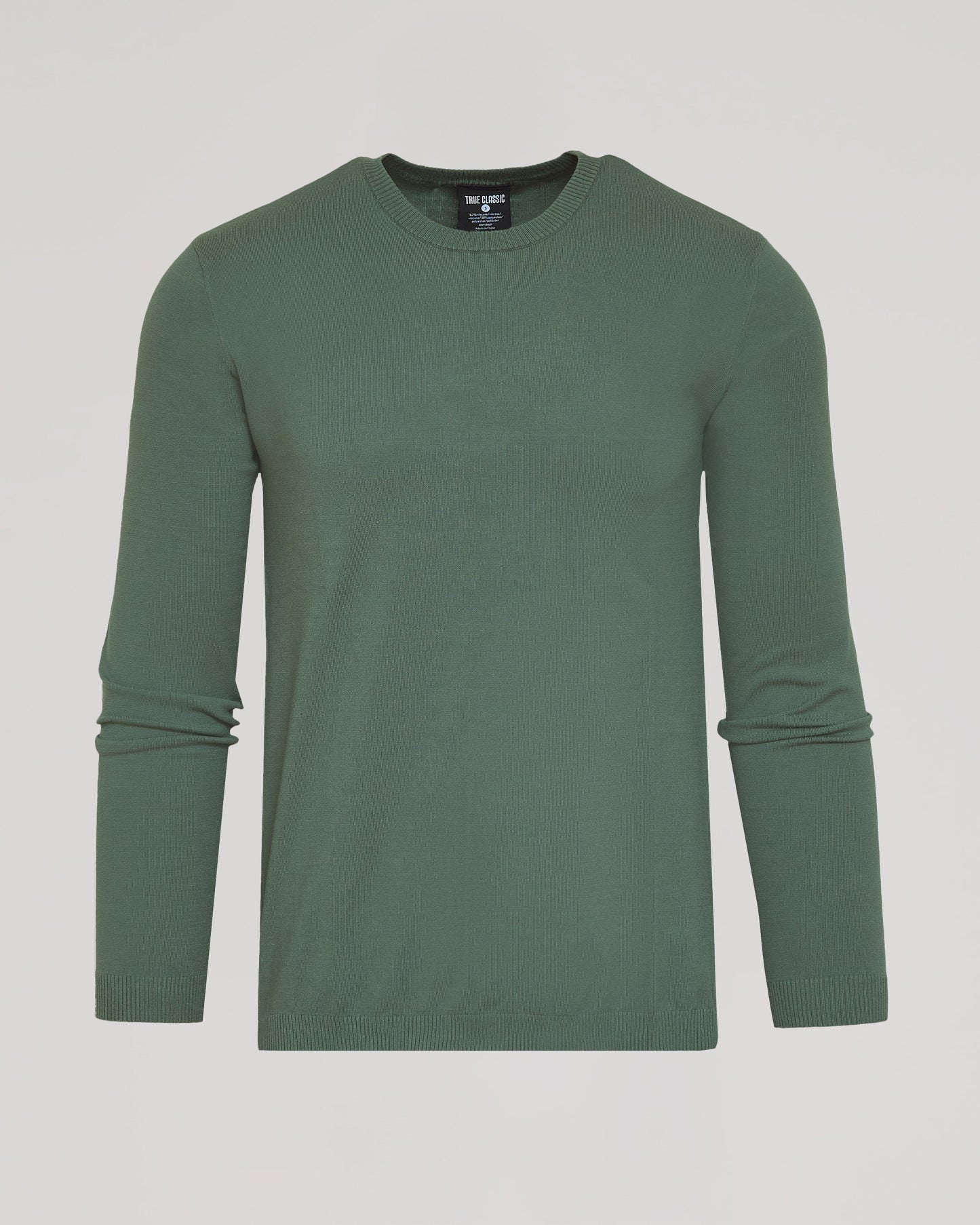 Moss Dressy Crew Neck Sweater