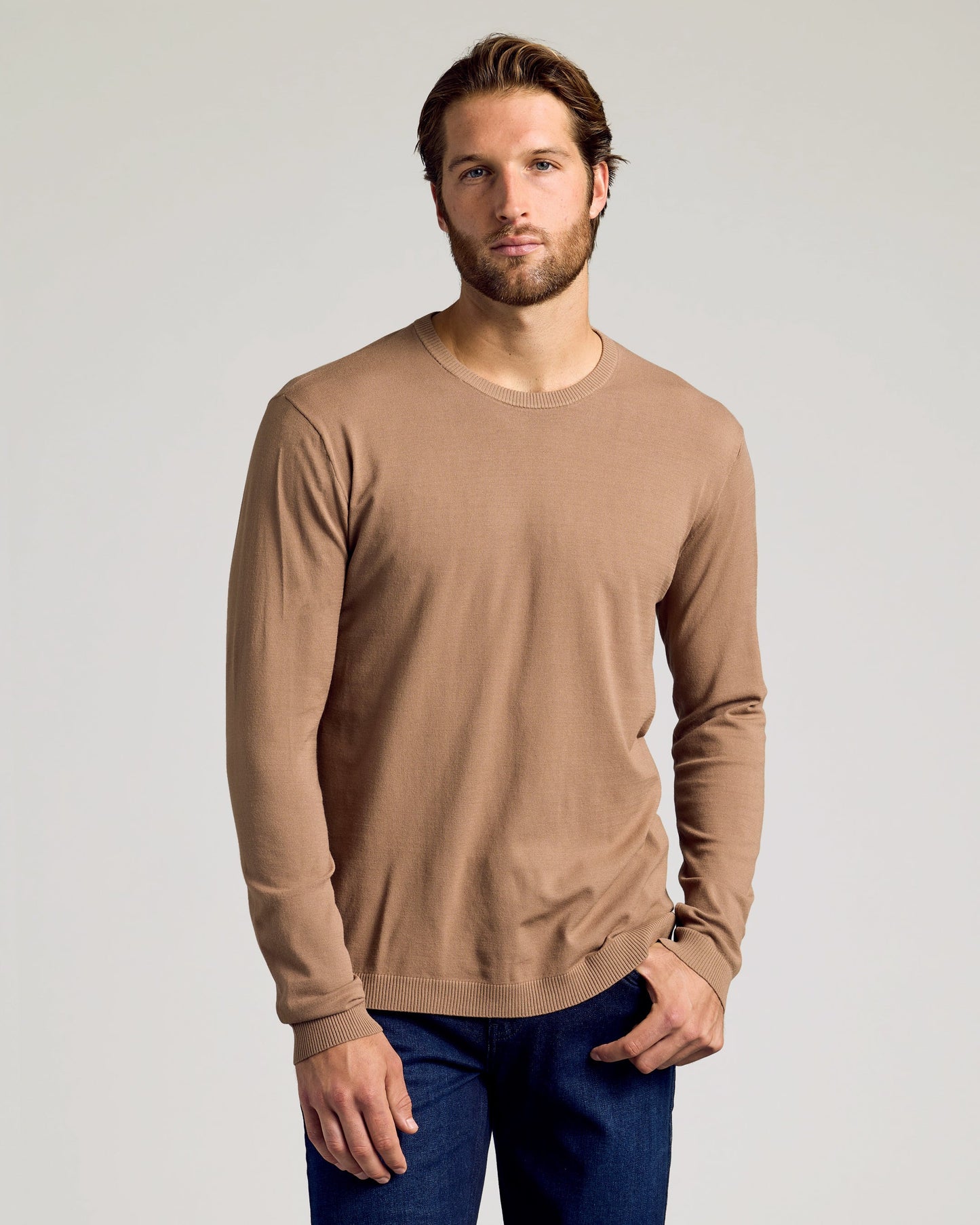 Dressy Crew Neck Sweater 3-Pack
