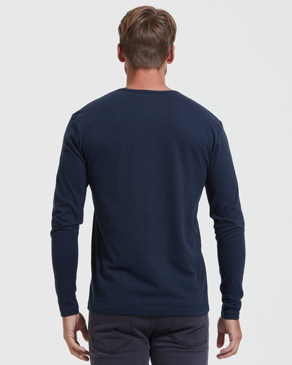 The Standard Classic Long Sleeve Henley 6-Pack