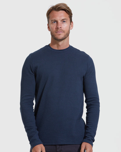 The Standard Waffle Long Sleeve Crew Neck 3-Pack