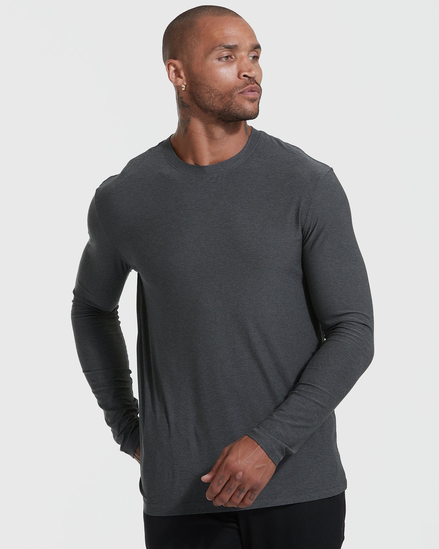 Active Long Sleeve Crew Neck T-Shirt