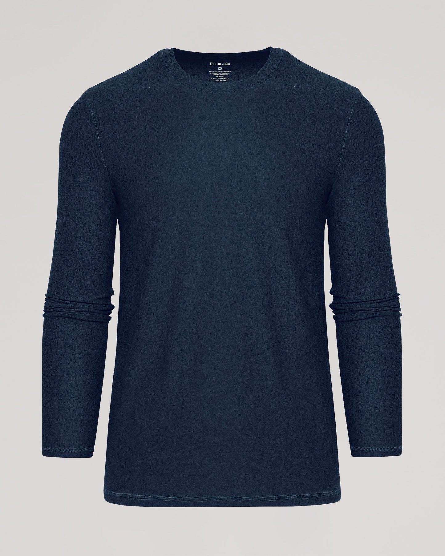 Dark Heather Fiord Active Long Sleeve Crew T-Shirt