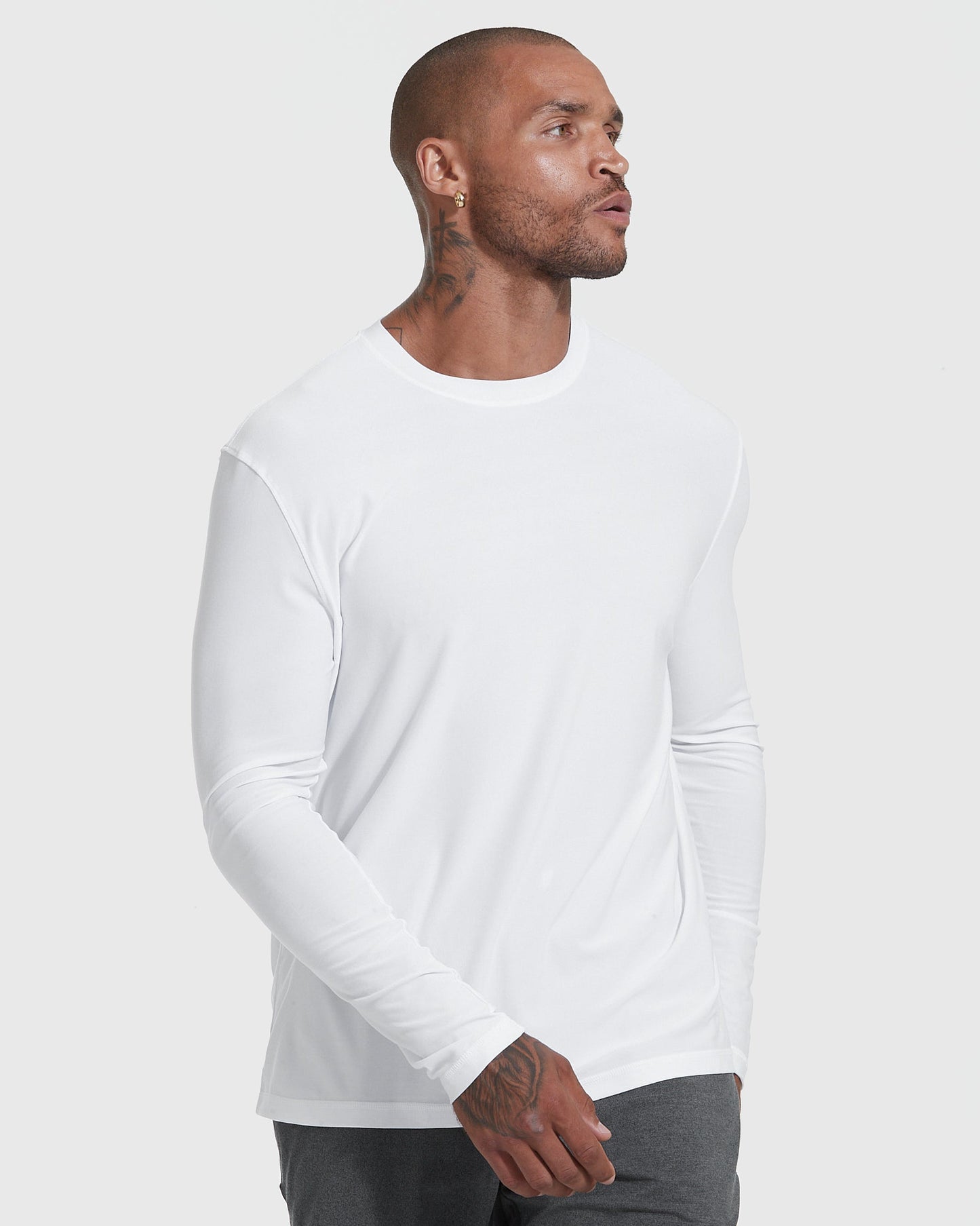 Standard Active Long Sleeve Crew T-Shirt 3-Pack