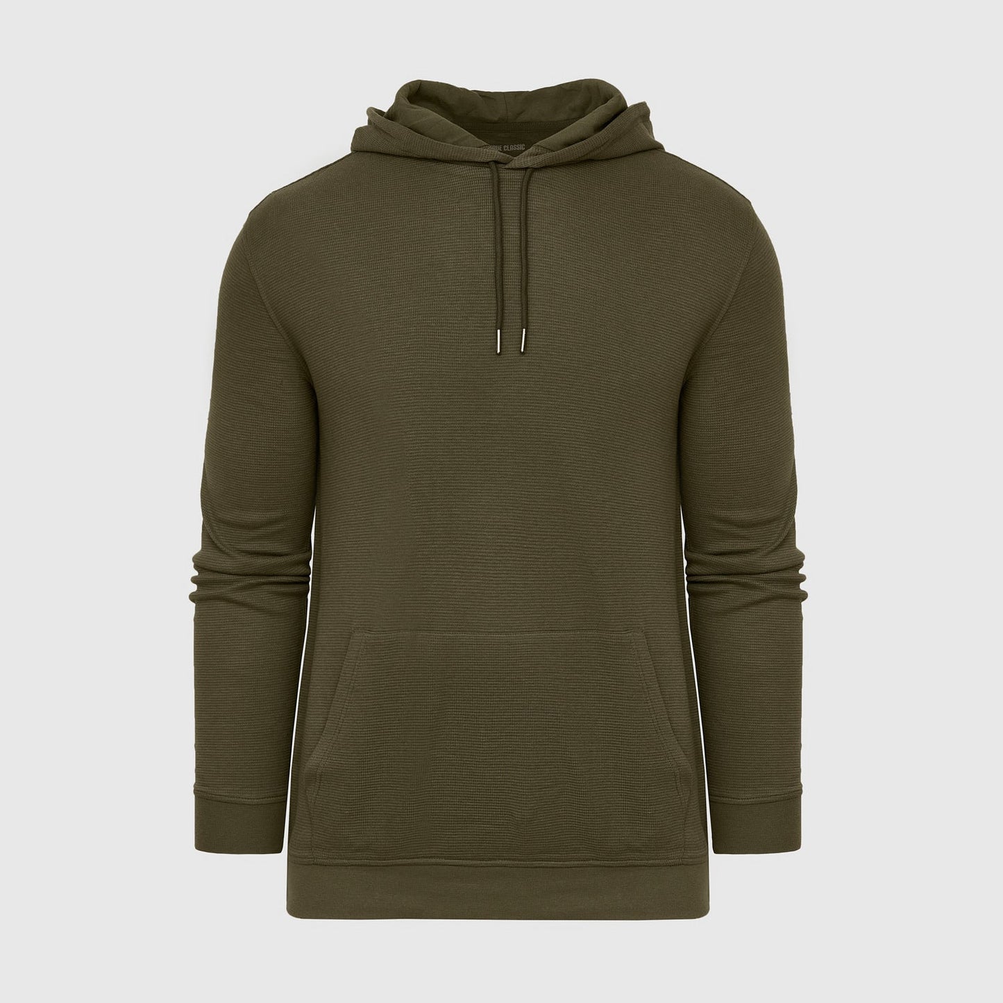 Military Green Waffle Hoodie