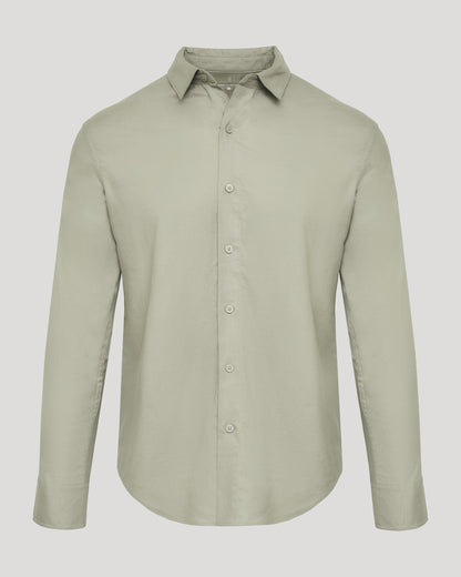 Mossy Oak Long Sleeve Linen Shirt