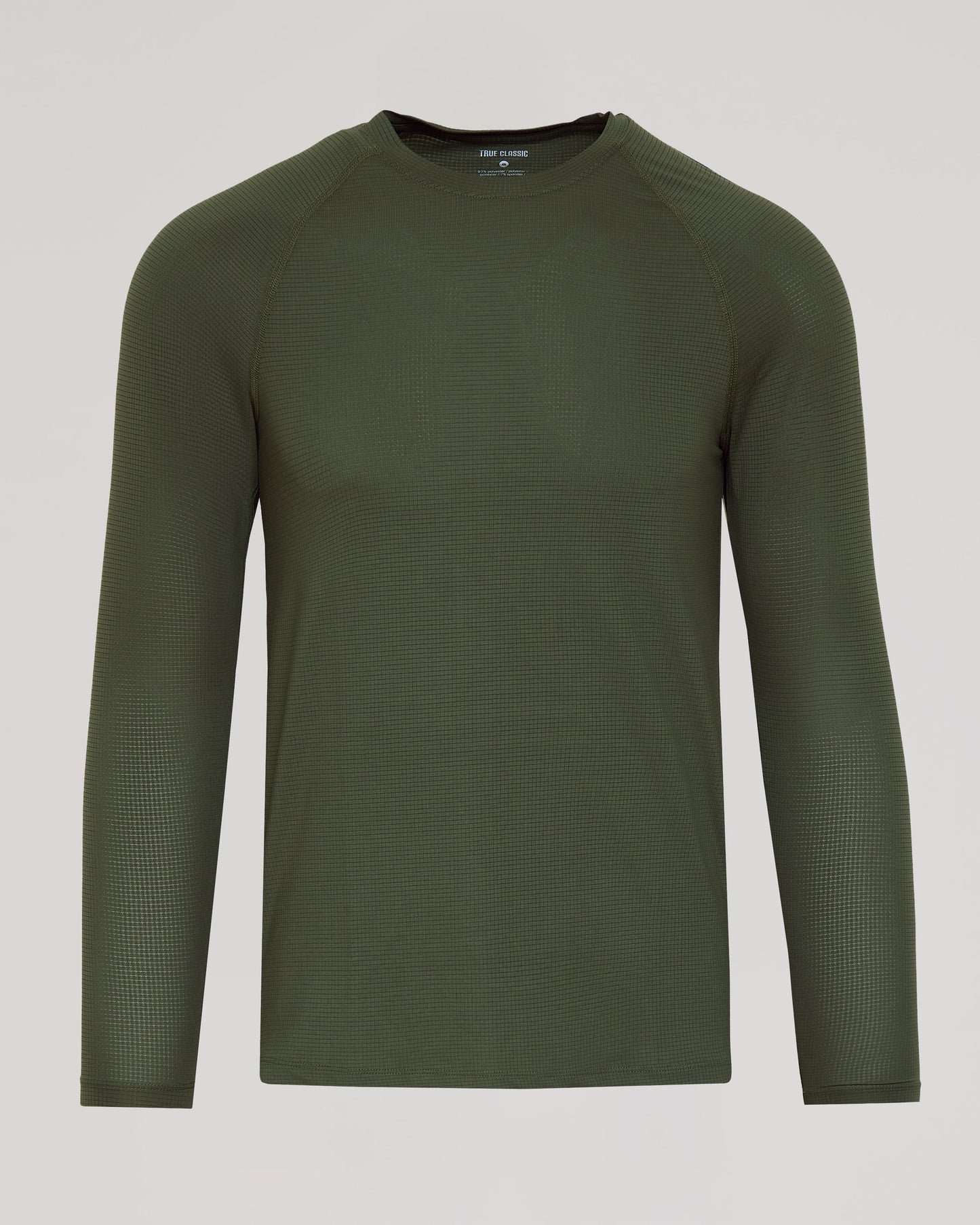 Kelp Long Sleeve Active Mesh Crew