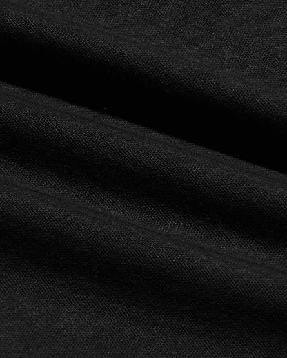 Black Tall Premium Pima Long Sleeve Crew